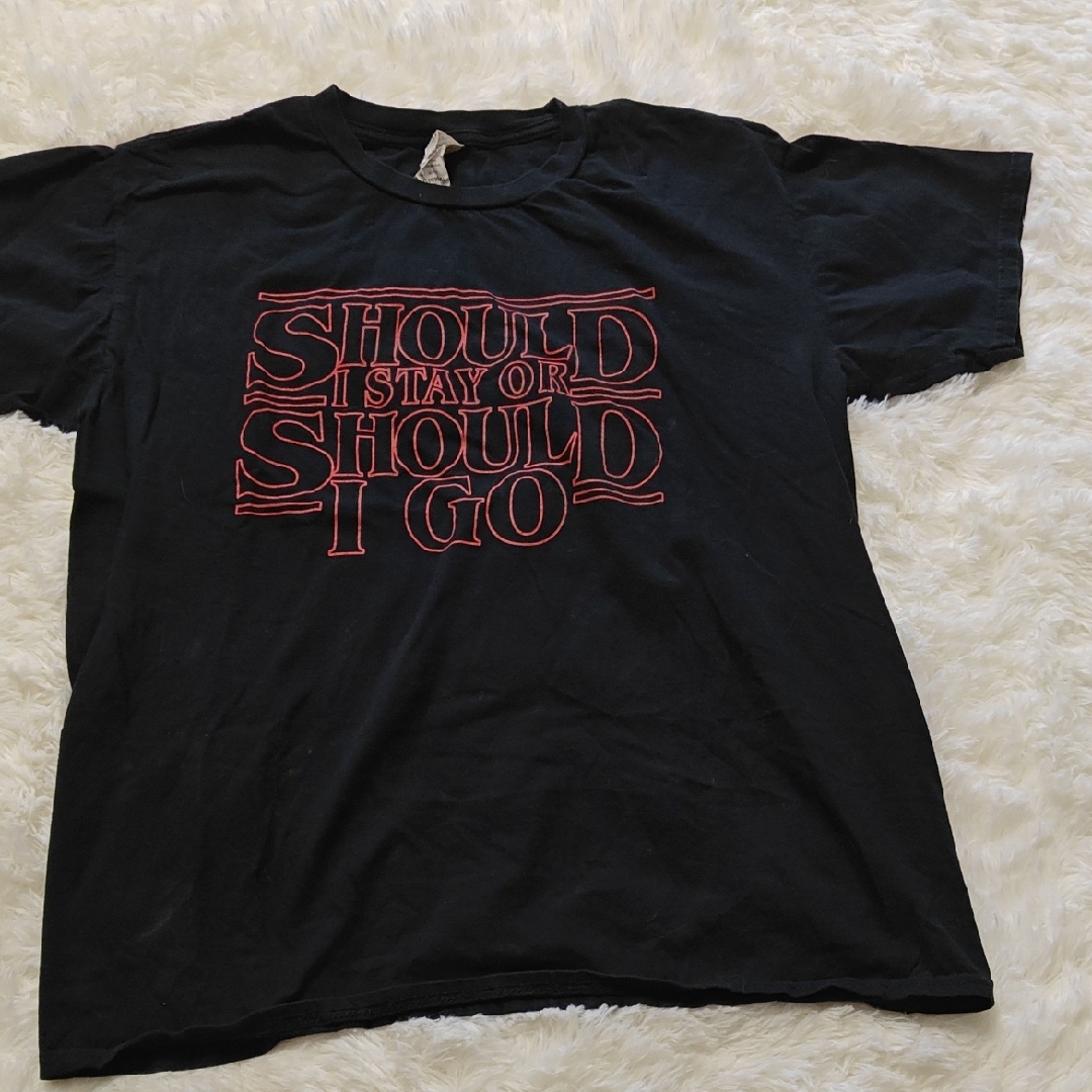 3for20 Black Stranger Things Font Should I Stay Or Should I Go